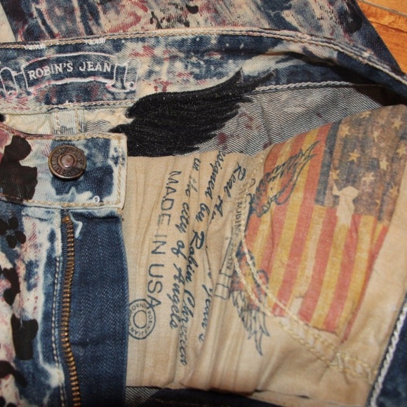 New ROBIN'S JEAN sz 40 Marlon Slim Straight Jeans - Picture 6 of 8